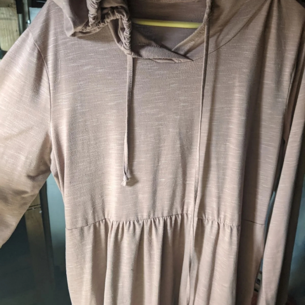 Sese Code XL Pink Hoddie Dress